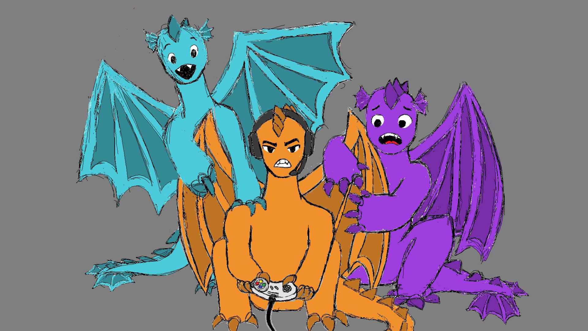 IncompetentDragons Offline Background
