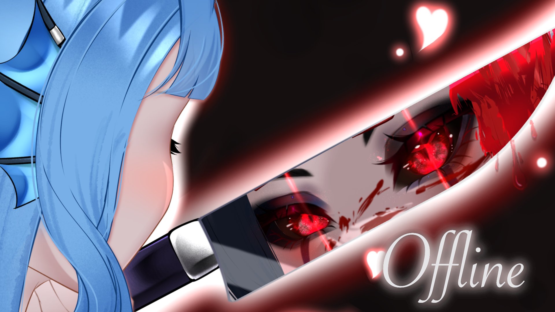HorrorQueenHarley Offline Background