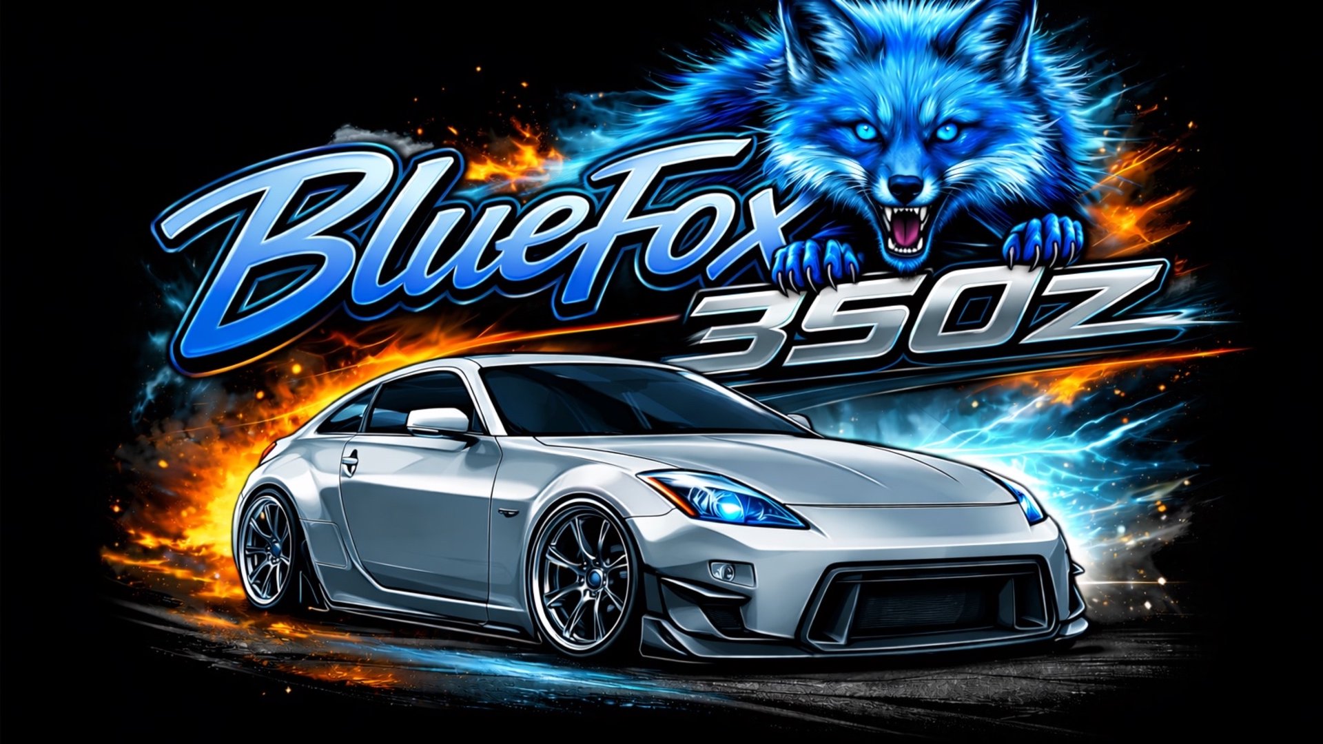 BlueFox350z Offline Background