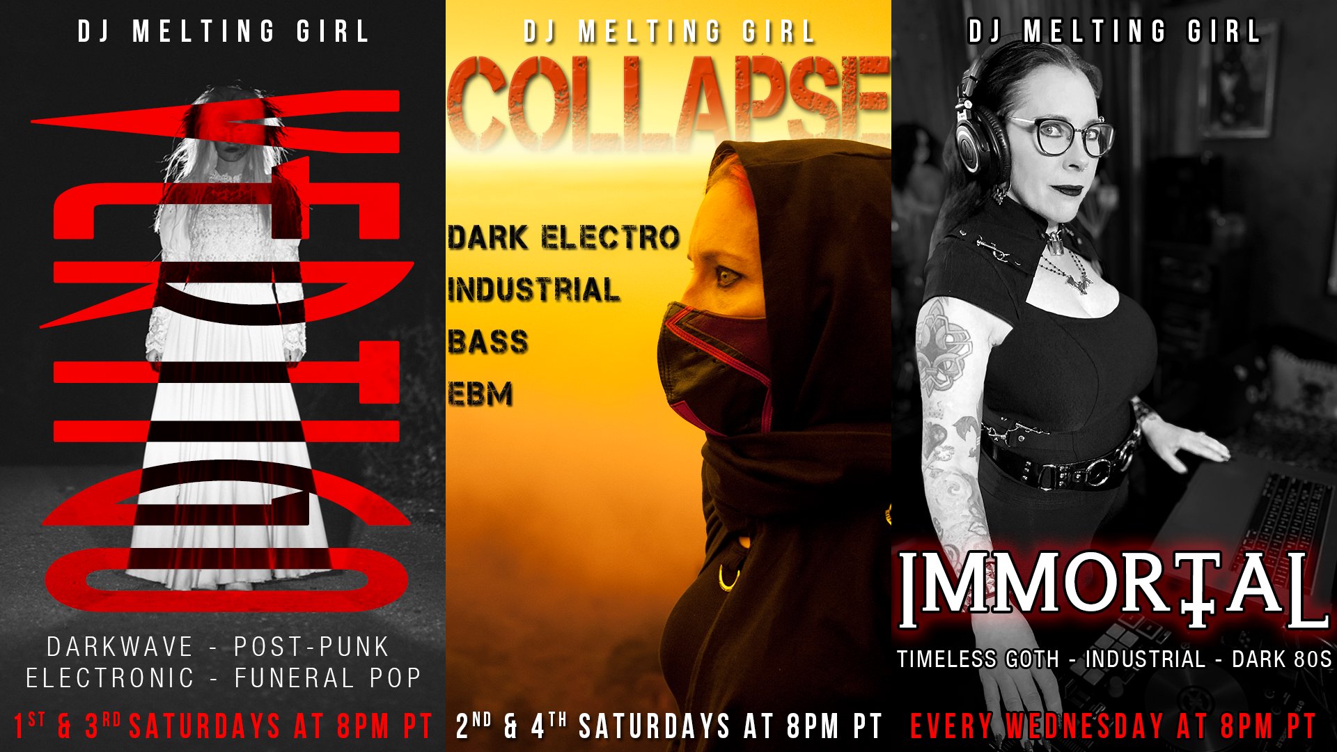 DJMeltingGirl Offline Background
