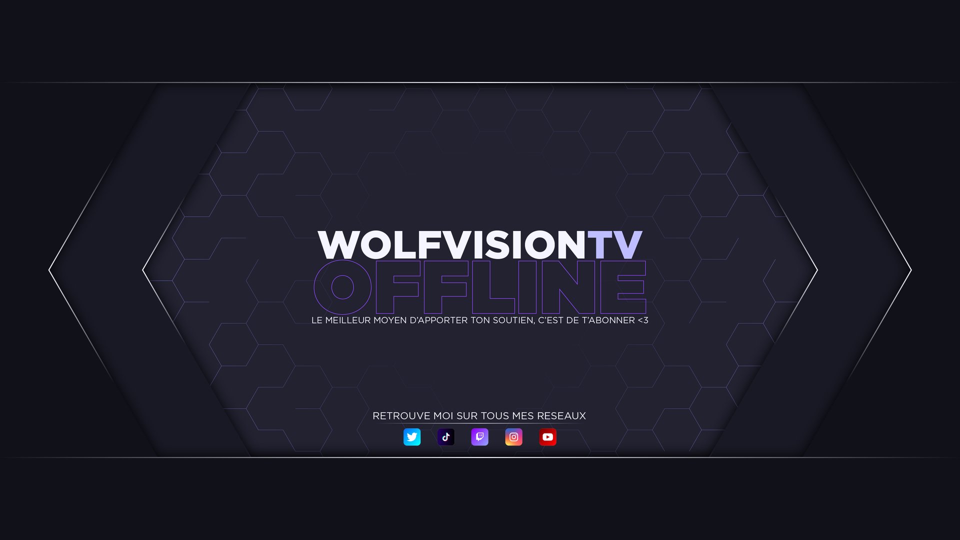 WolfVisionTV Offline Background