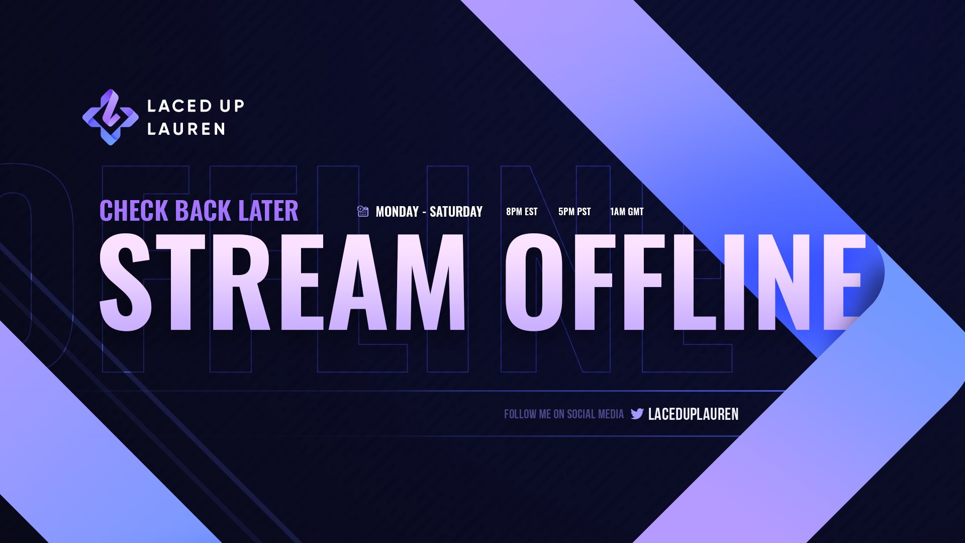 LacedUpLauren Offline Background