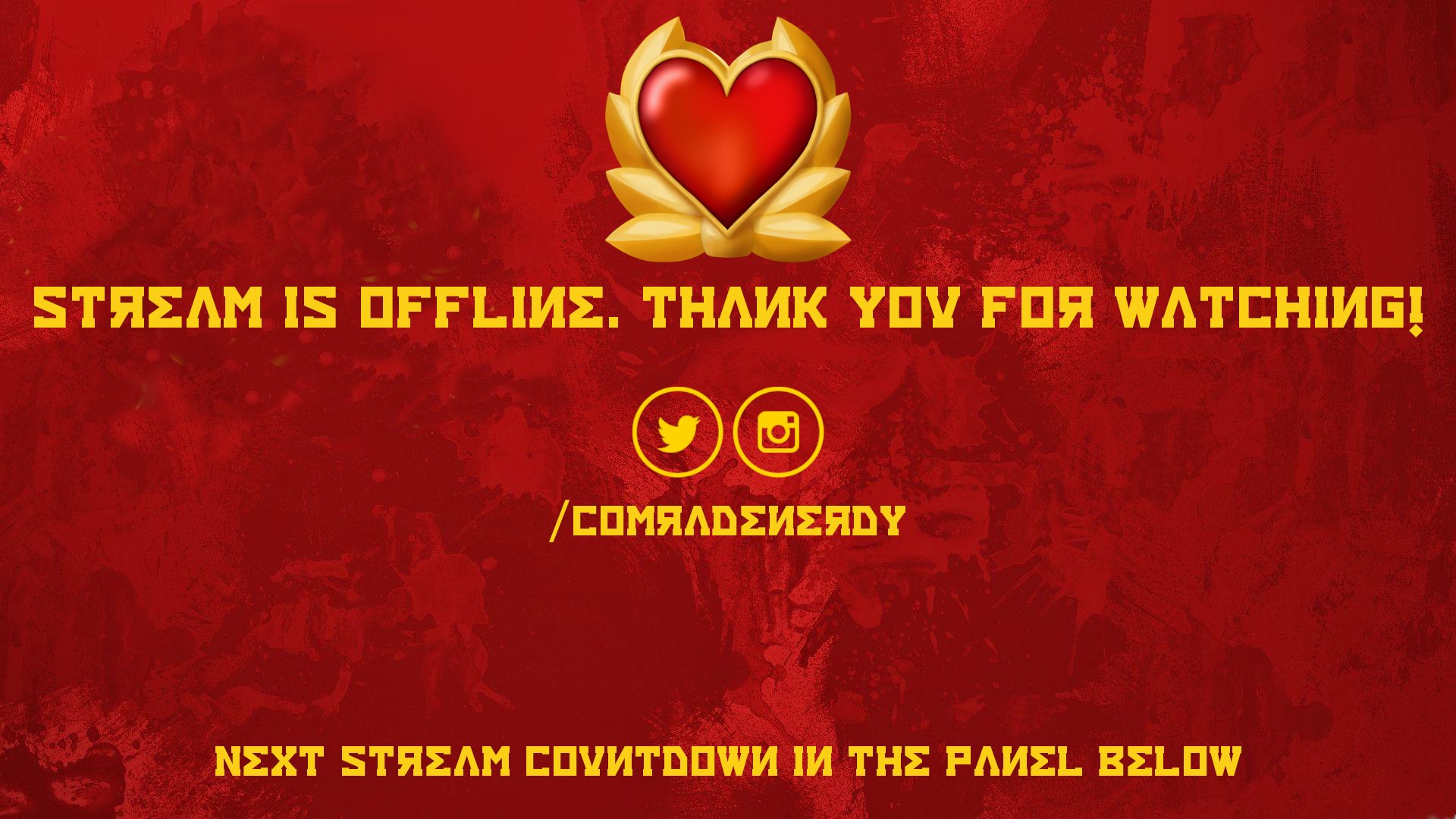ComradeNerdy Offline Background