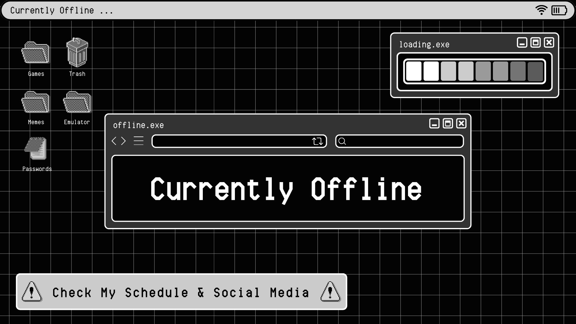 JonoWasHereAU Offline Background