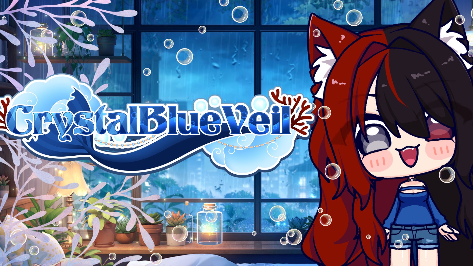 CrystalBlueVeil Offline Background