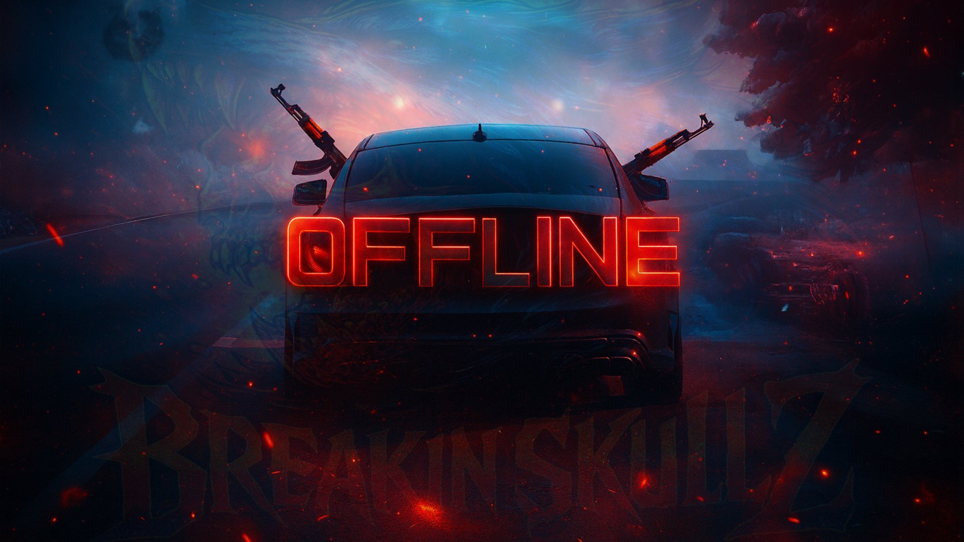 BreakinSkullz Offline Background