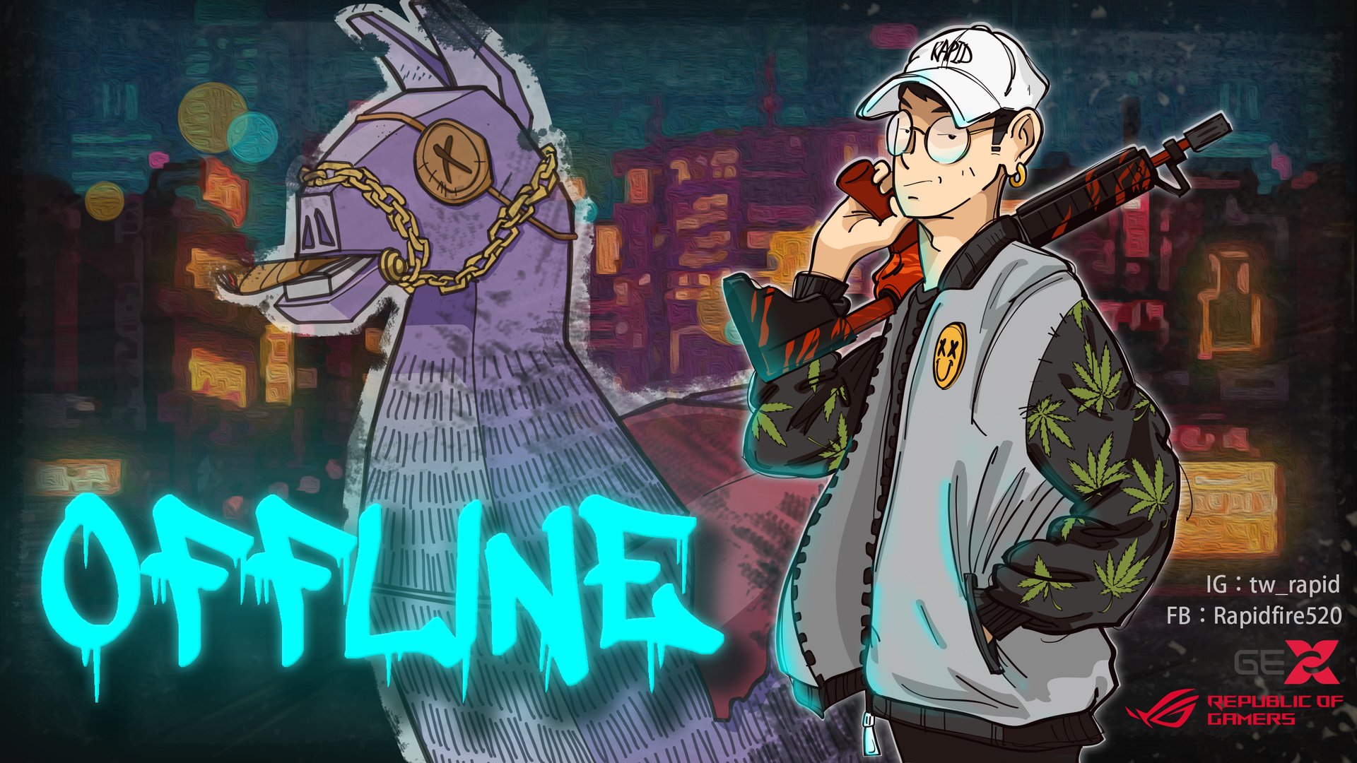 瑞皮 Offline Background