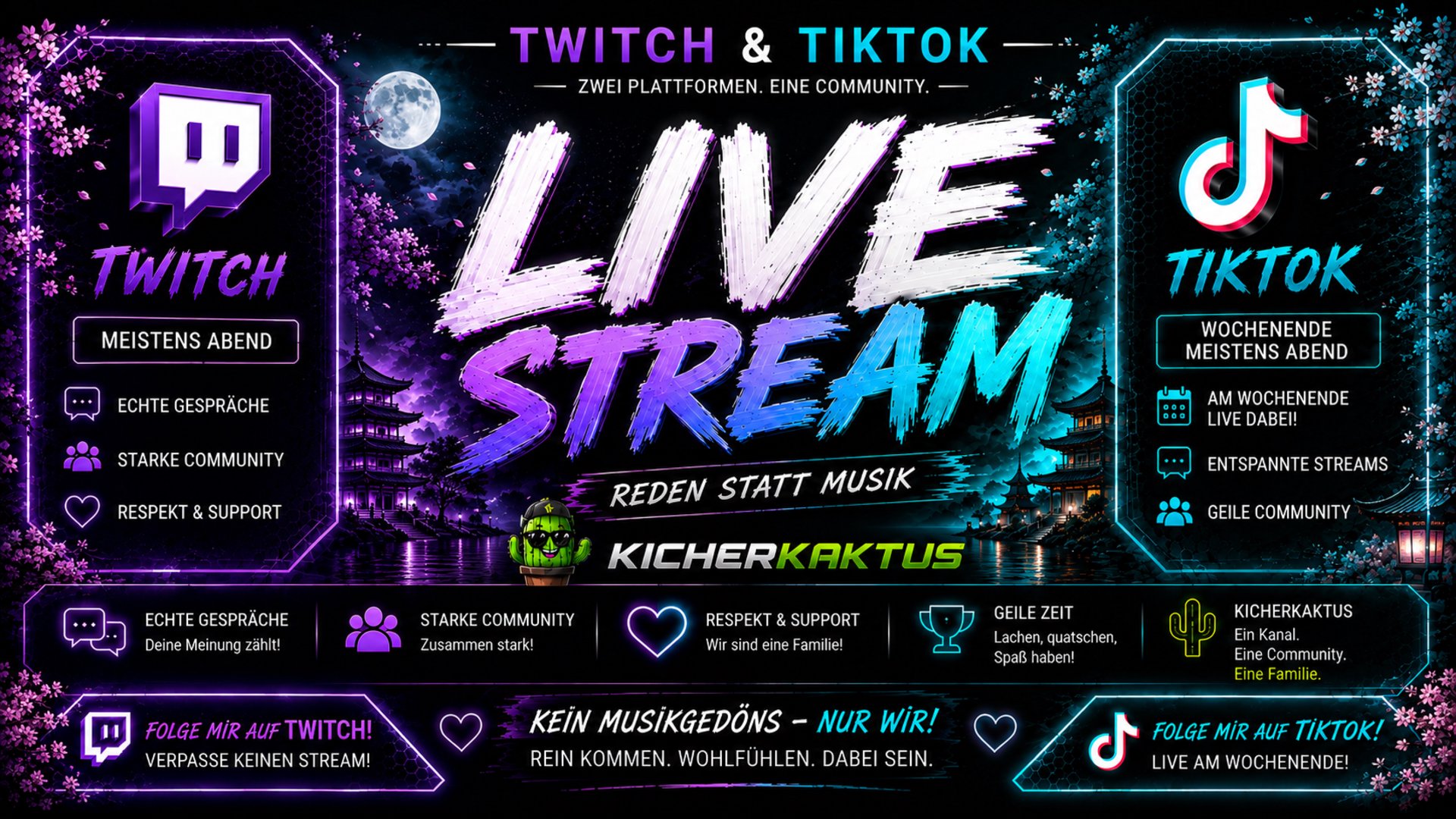 kicherkaktus Offline Background
