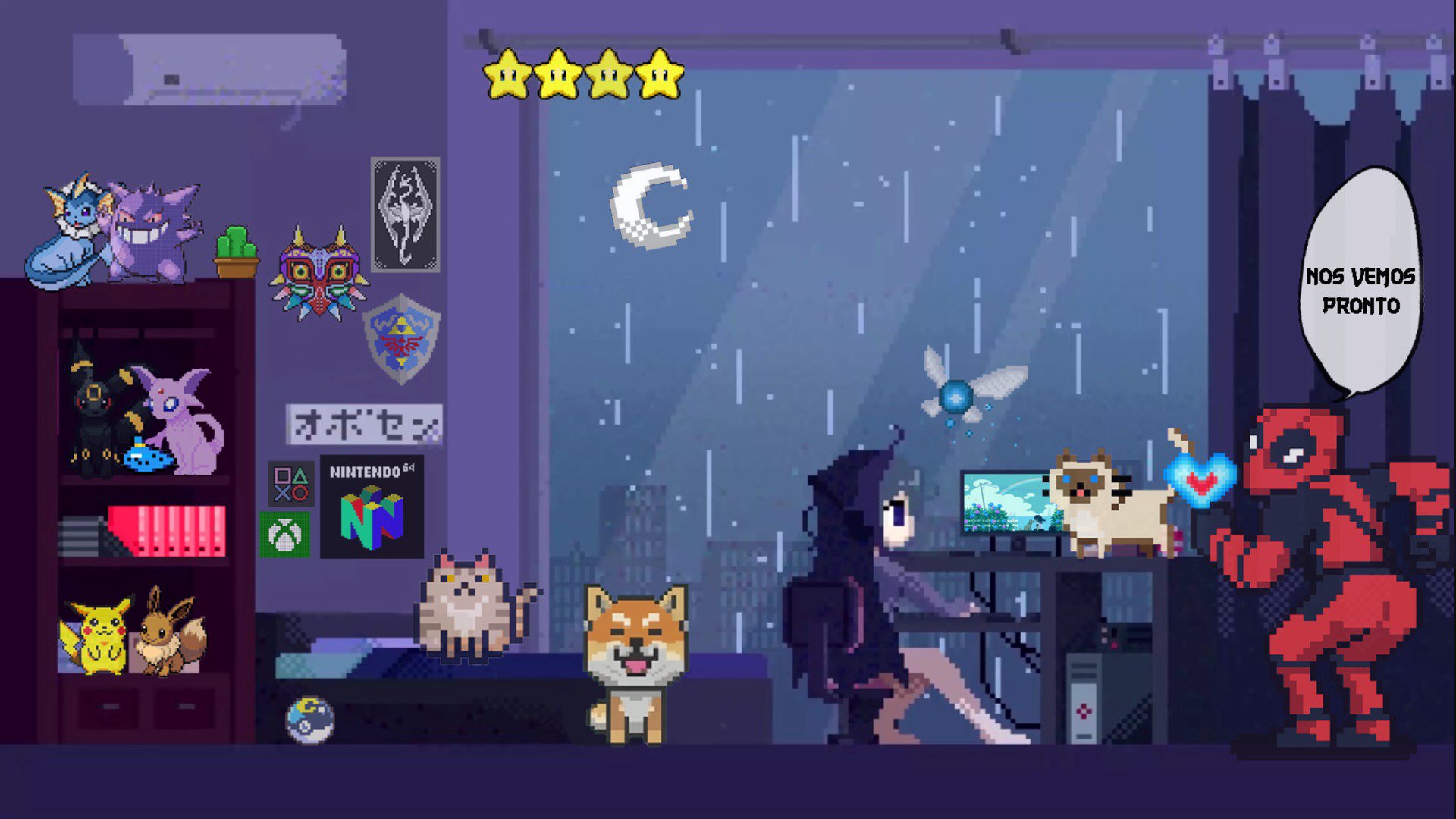 Michikat Offline Background