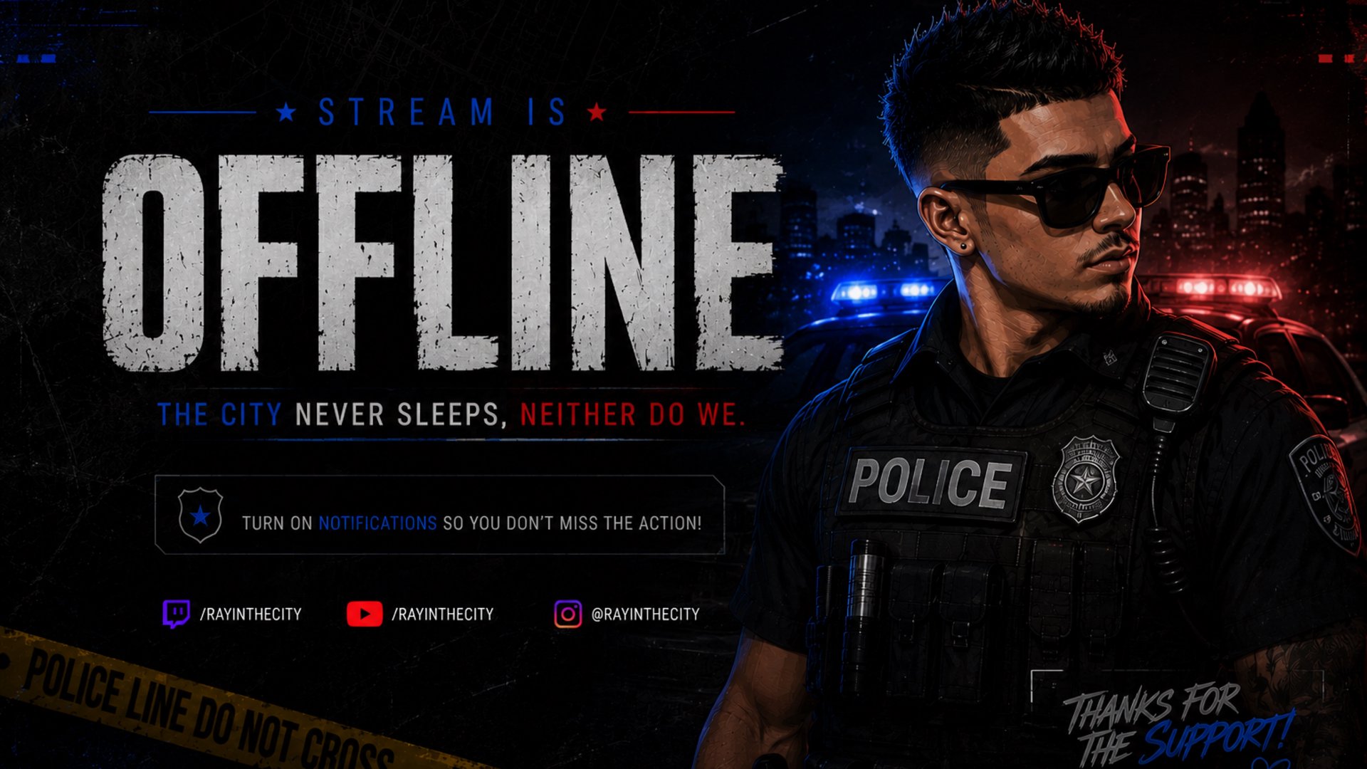 NotRayInTheCity Offline Background