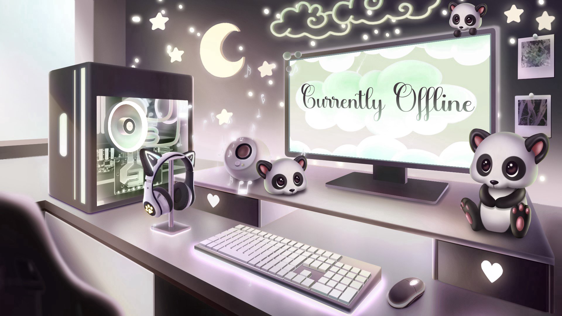 PamdaBear86 Offline Background
