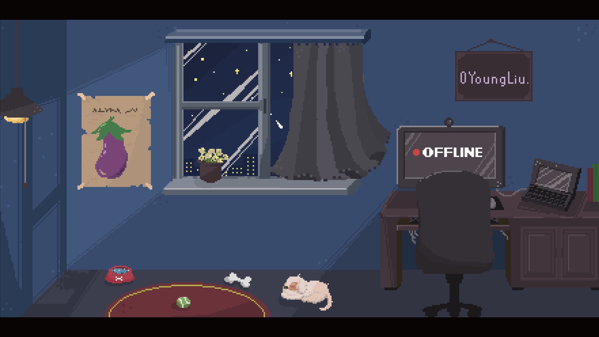 茄呱 Offline Background