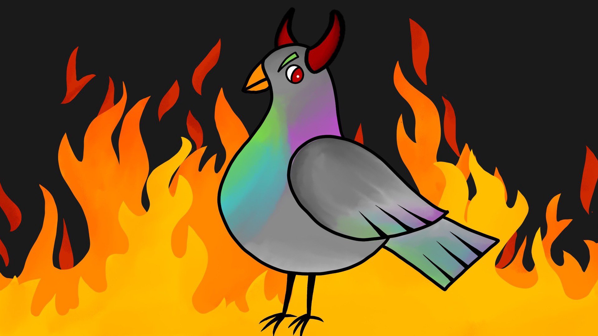 ScruffyPigeonFromHell Offline Background