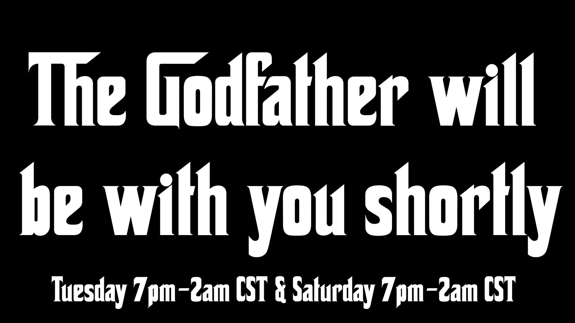 TheGodfatherLIVE Offline Background