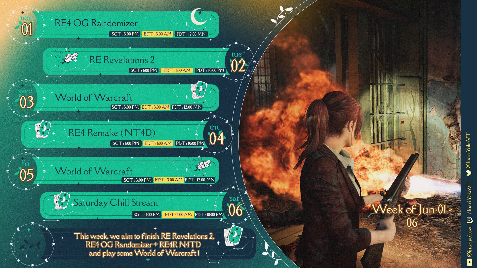 InariYokoVT Offline Background