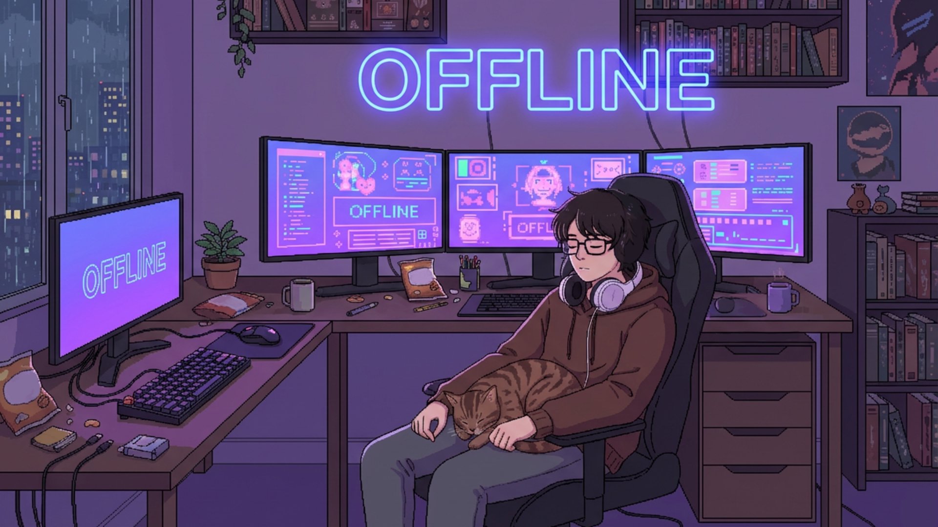 MitchDex Offline Background