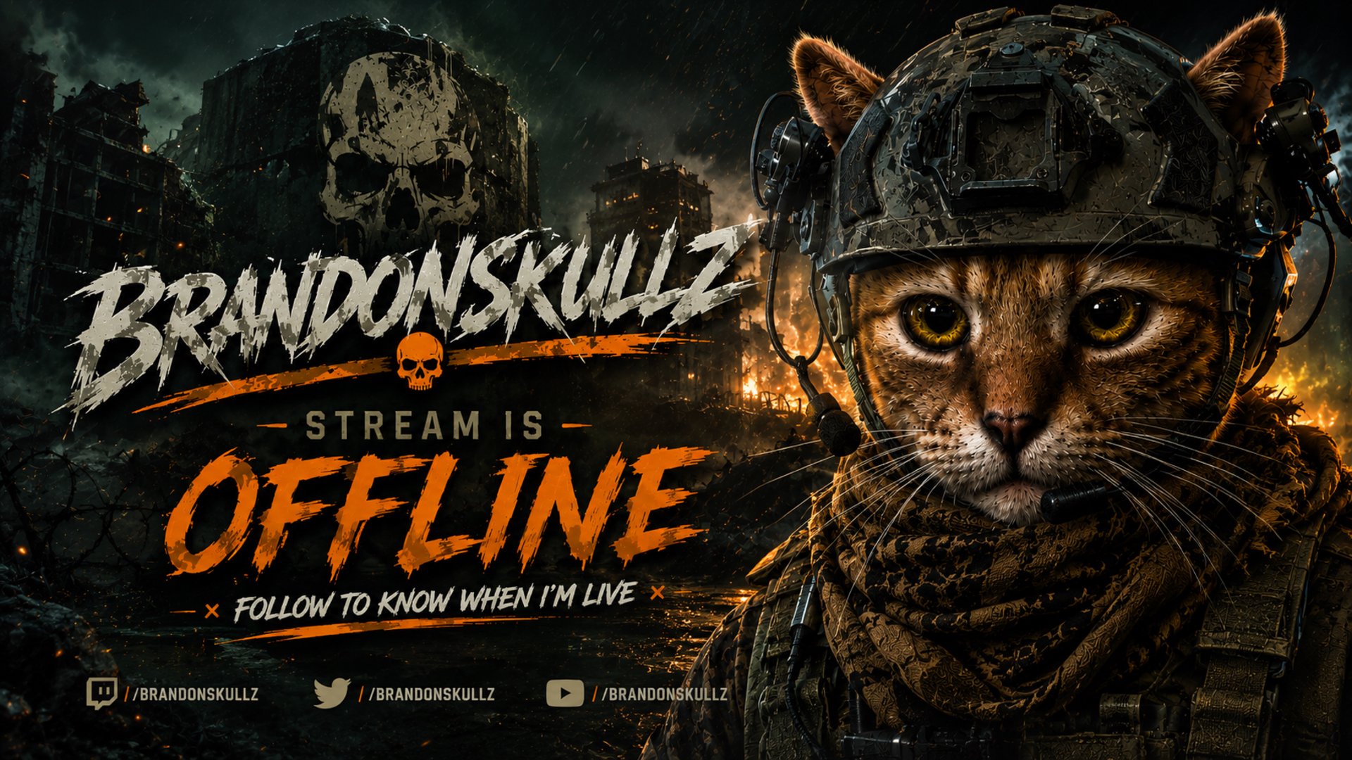 brandonskullz Offline Background