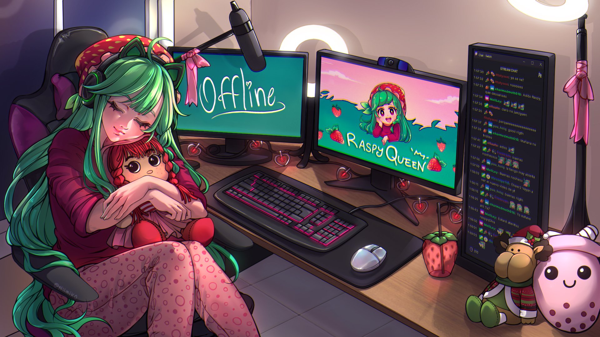 RaspyQueen Offline Background