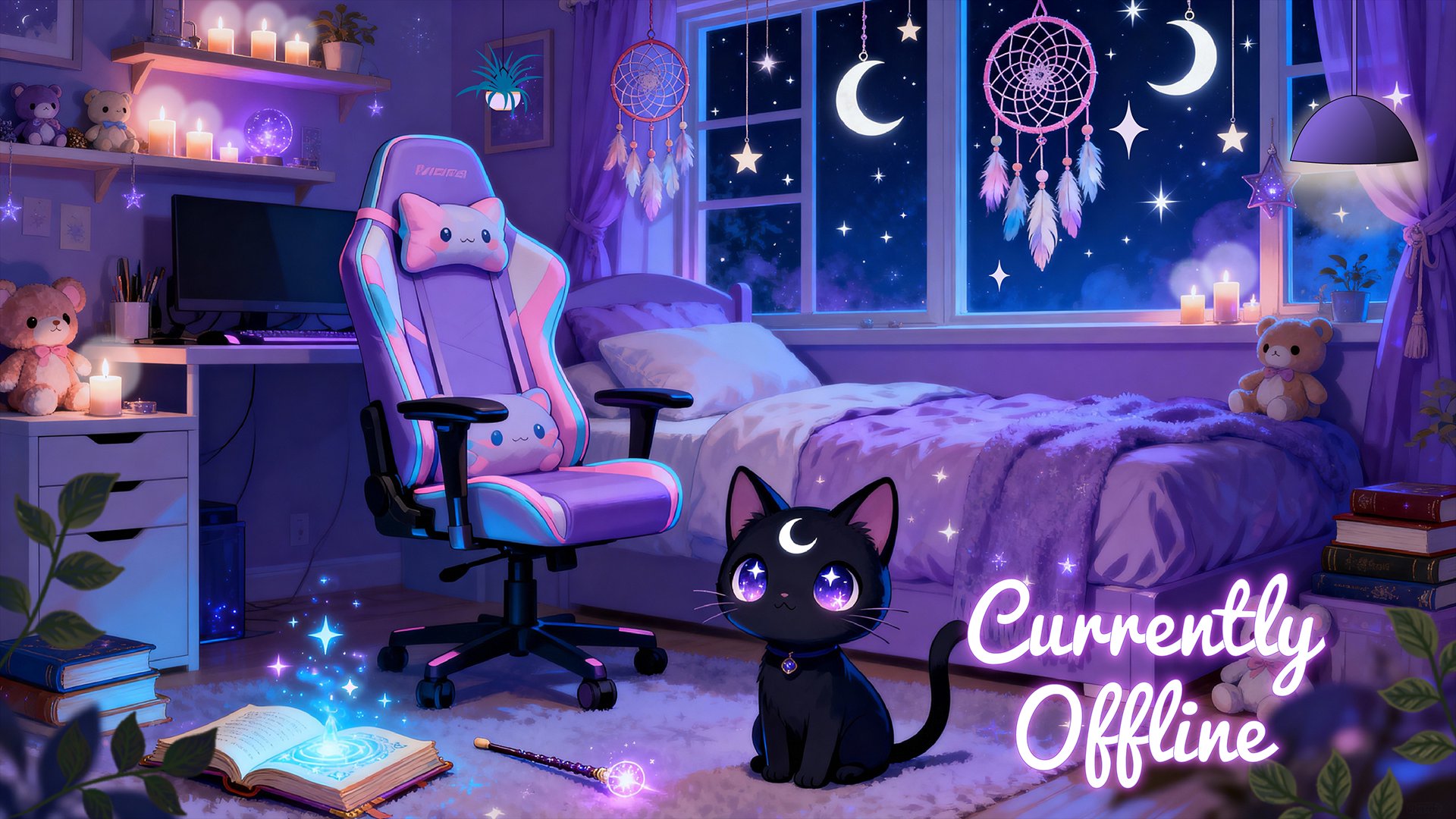 pwuddycat Offline Background