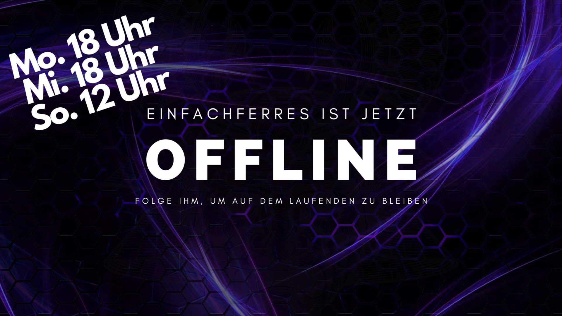 EinfachFerres Offline Background