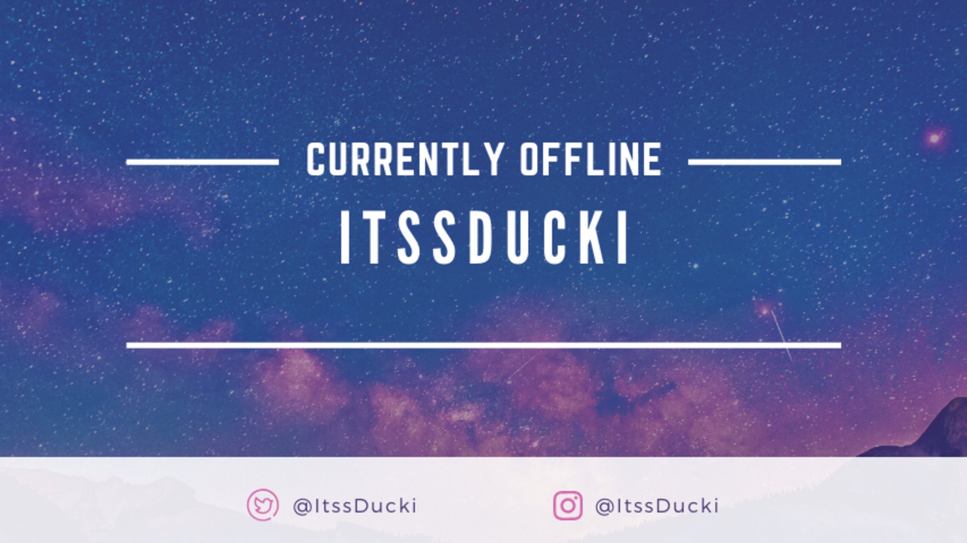 ItssDucki Offline Background