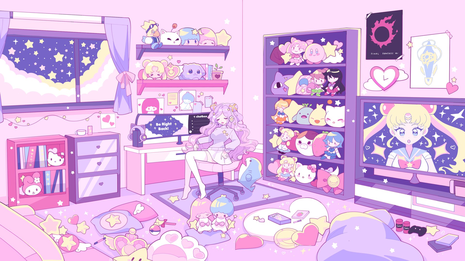 MissYungie Offline Background
