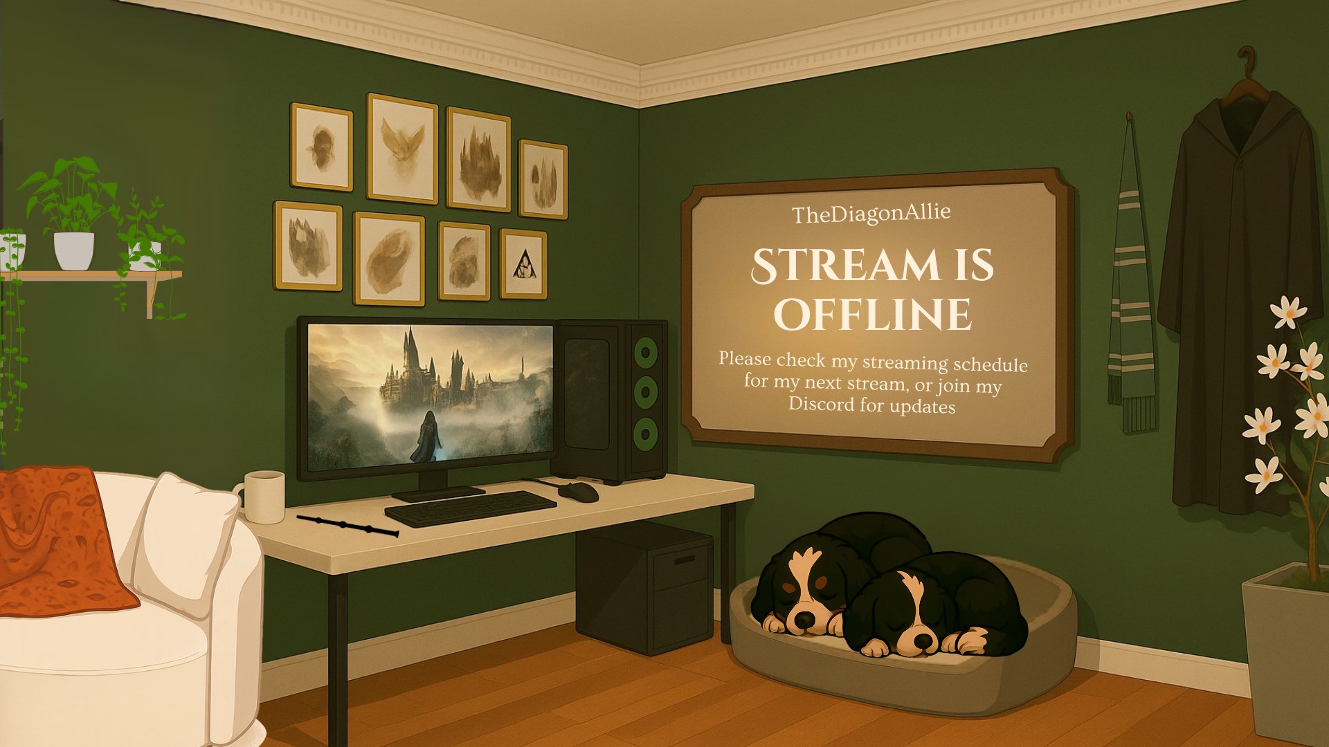 TheDiagonAllie Offline Background