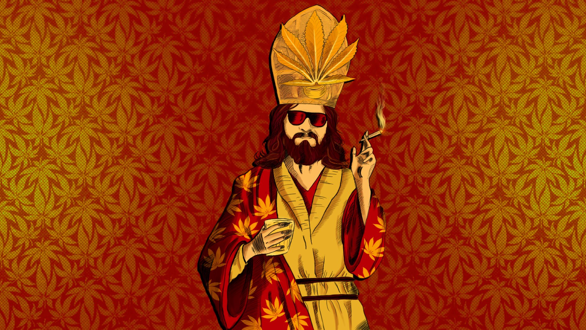 ITheDopePope Offline Background