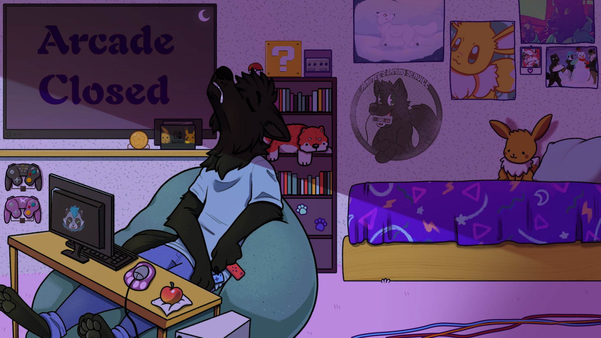 AnimeeArcade Offline Background
