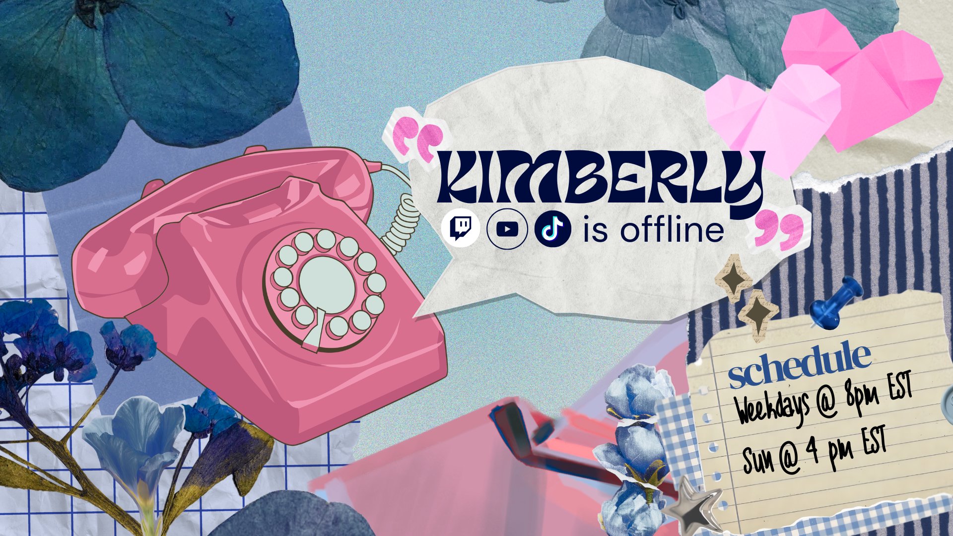 KimberlyIsCalling Offline Background