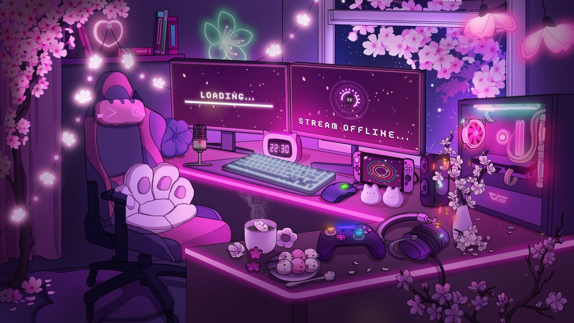 Giigiibaybe Offline Background