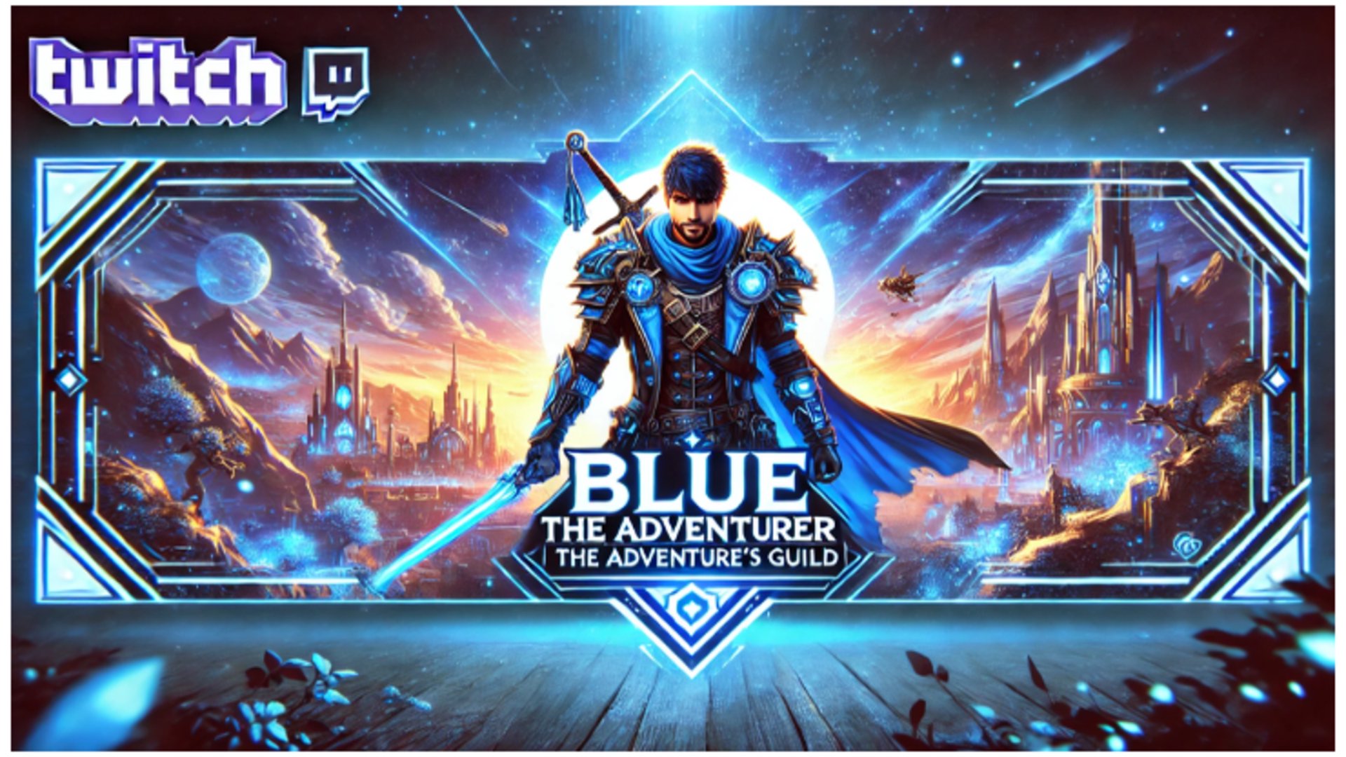BlueTheAdventurer Offline Background