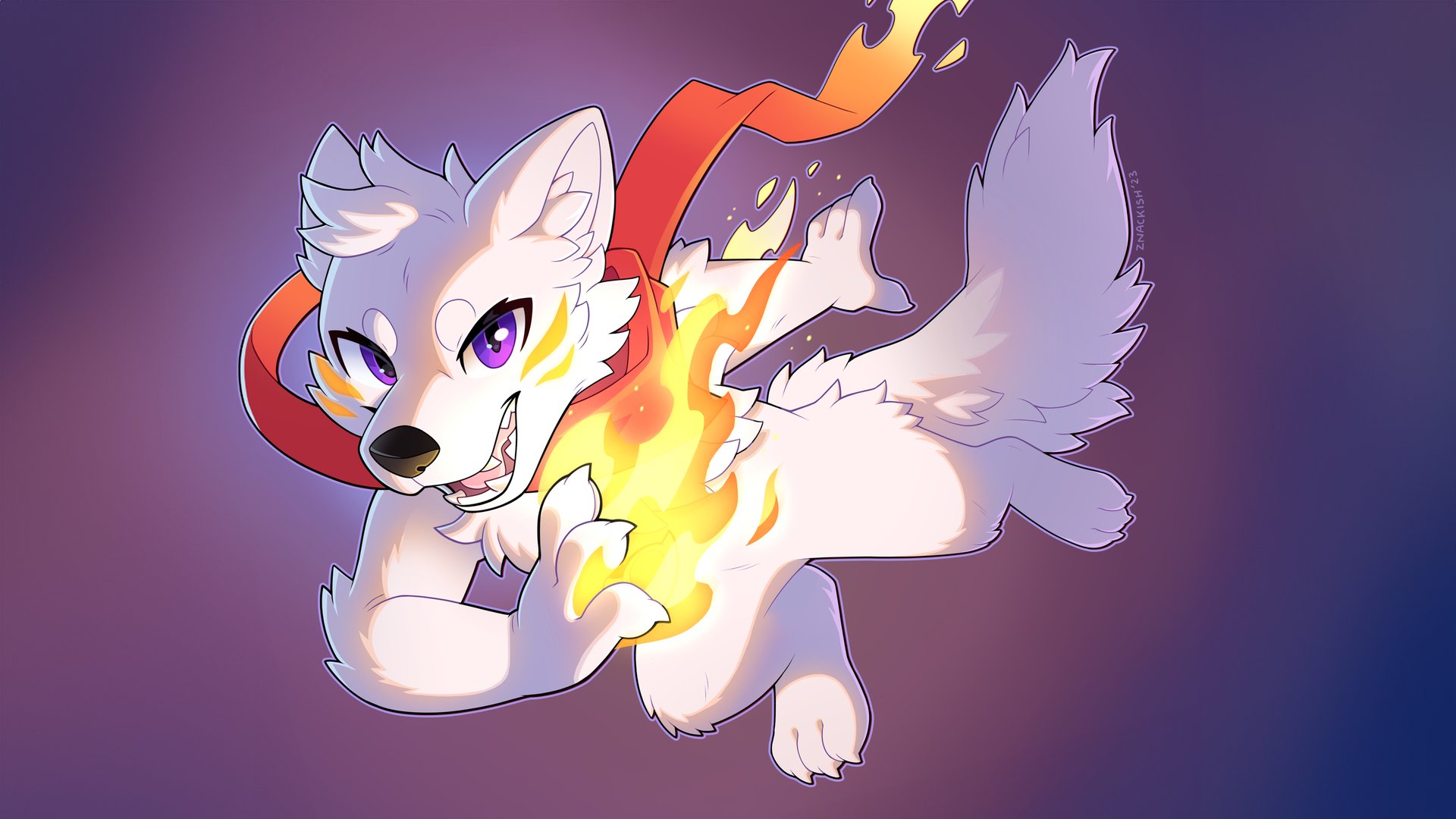 FangsButSmol Offline Background