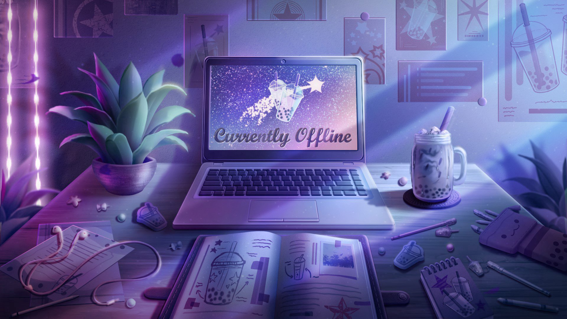 LadyZiMom Offline Background
