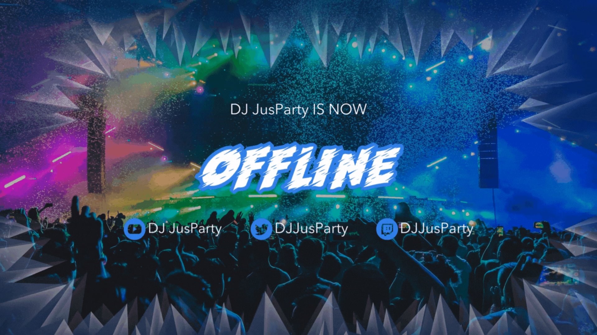 DJJusParty Offline Background