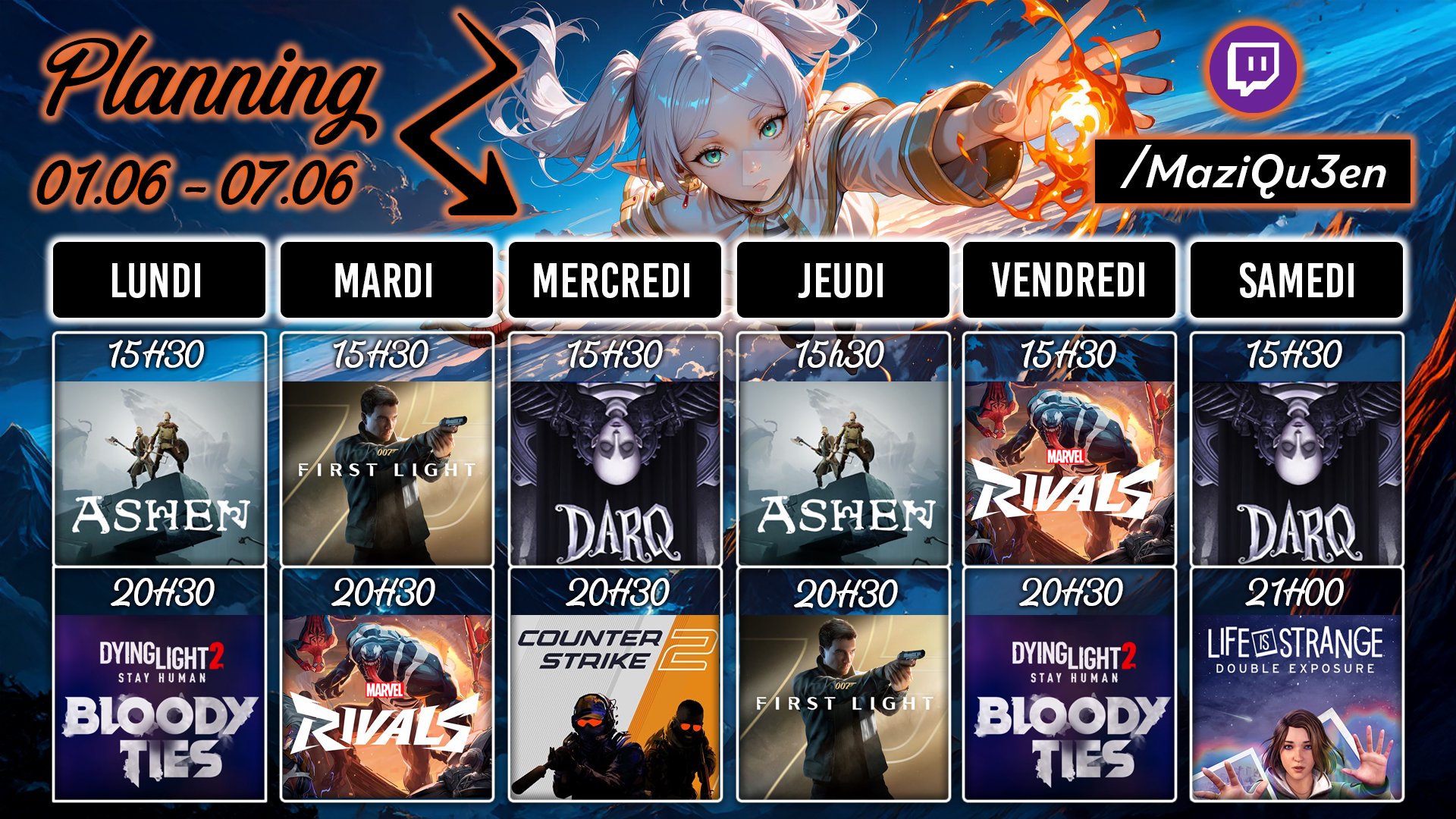 MaziQu3en Offline Background