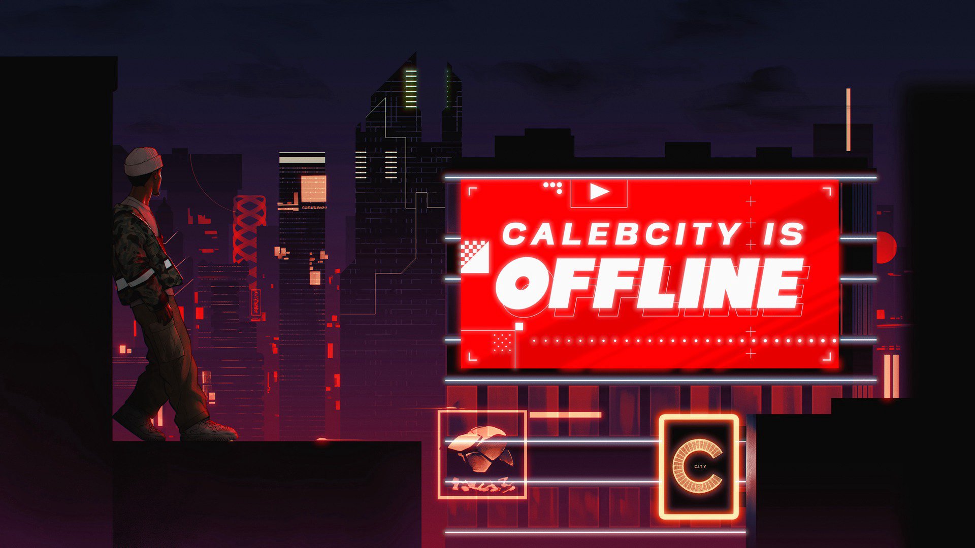 CalebCity Offline Background
