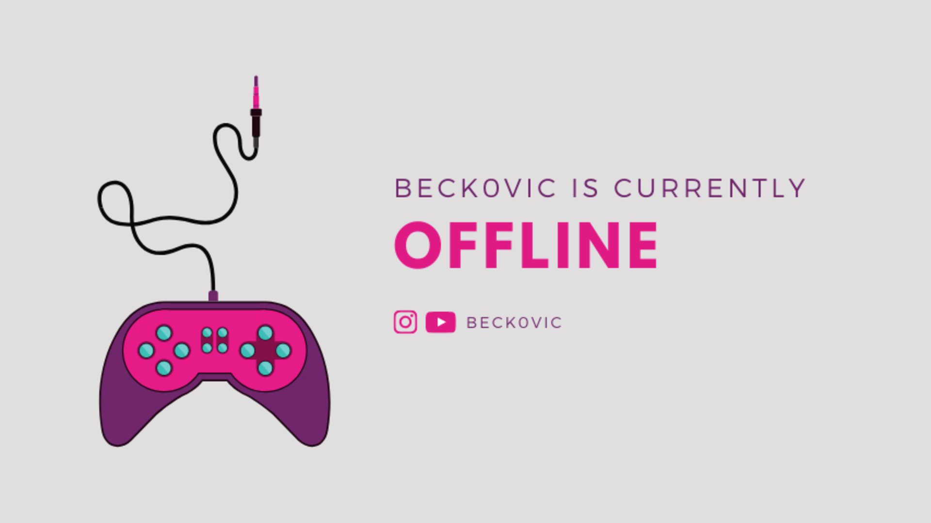 beck0vic Offline Background