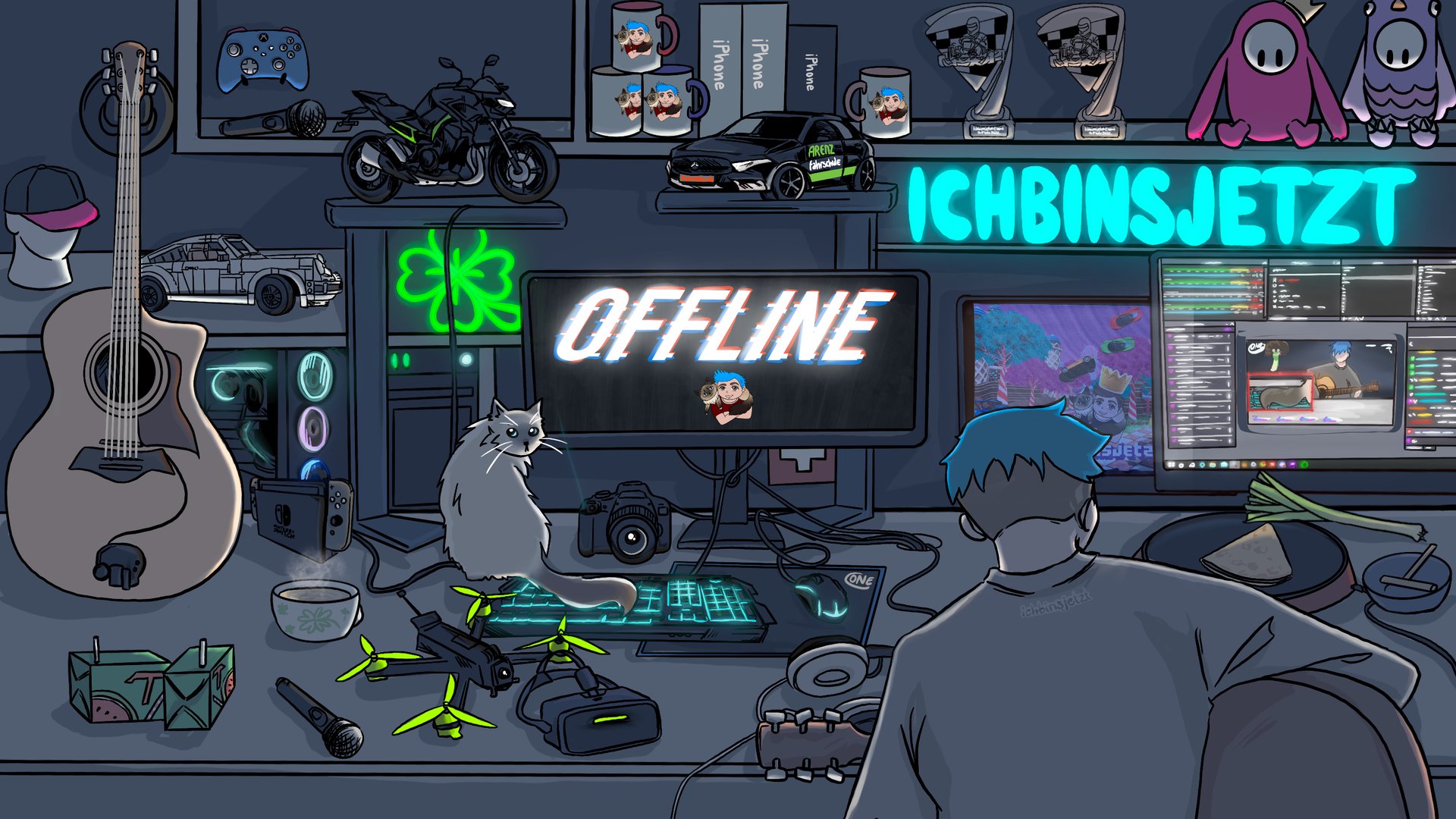 Ichbinsjetzt Offline Background