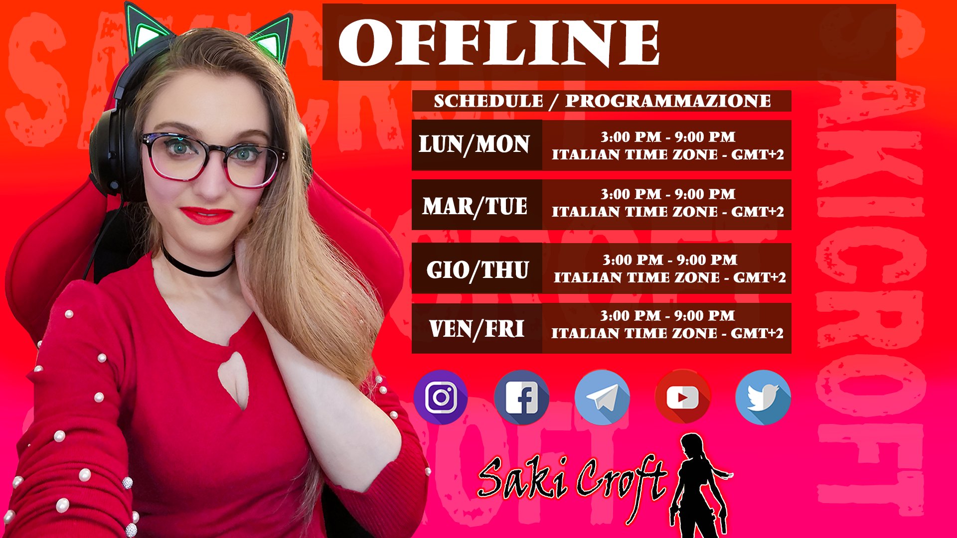 Saki_Croft Offline Background