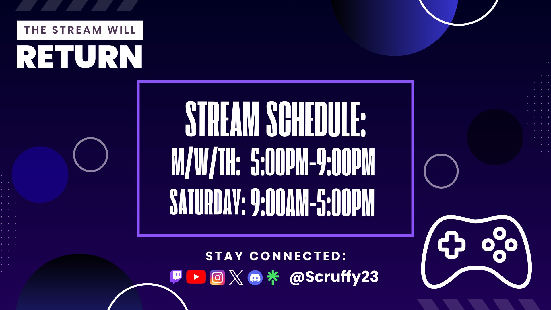 scruffy23 Offline Background