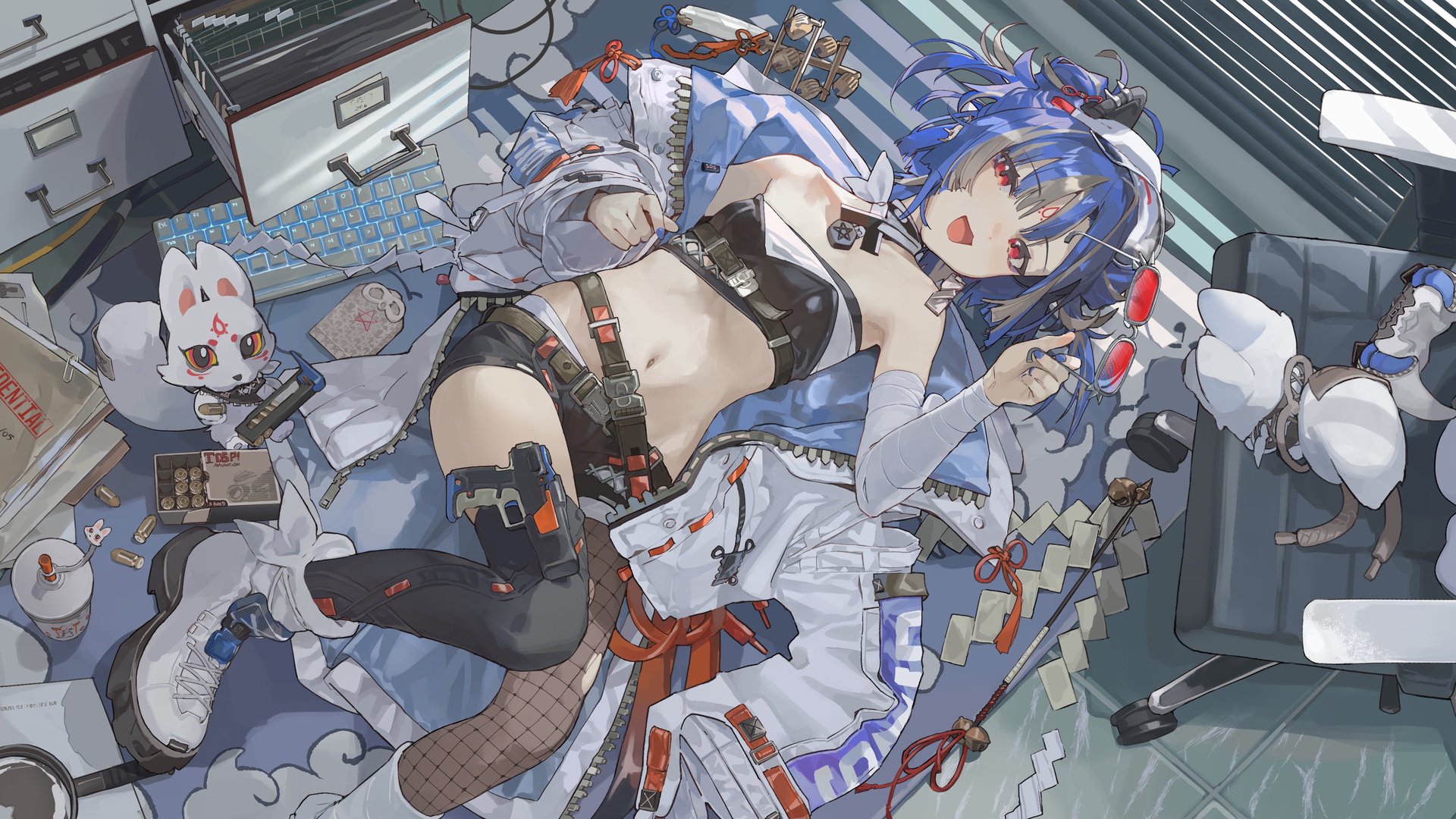 薄葉透 Offline Background