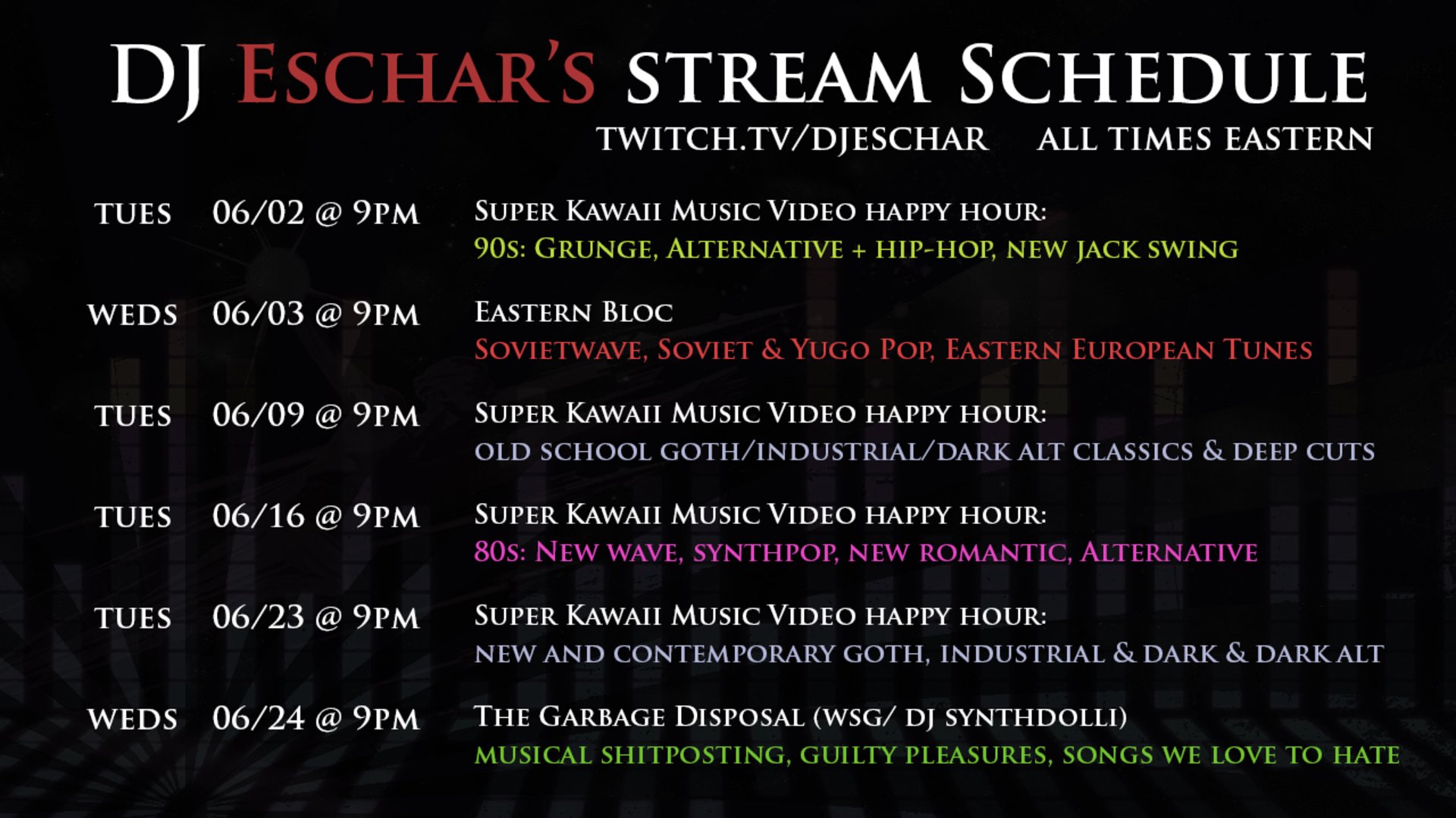 DJEschar Offline Background