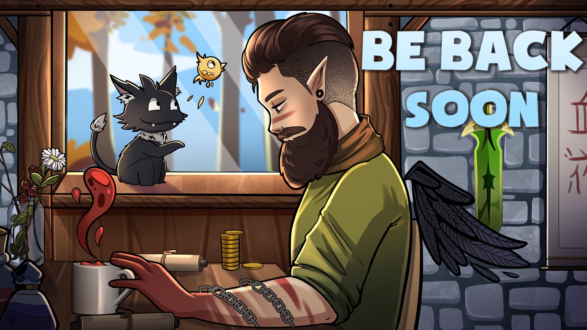 BARBE___DOUCE Offline Background