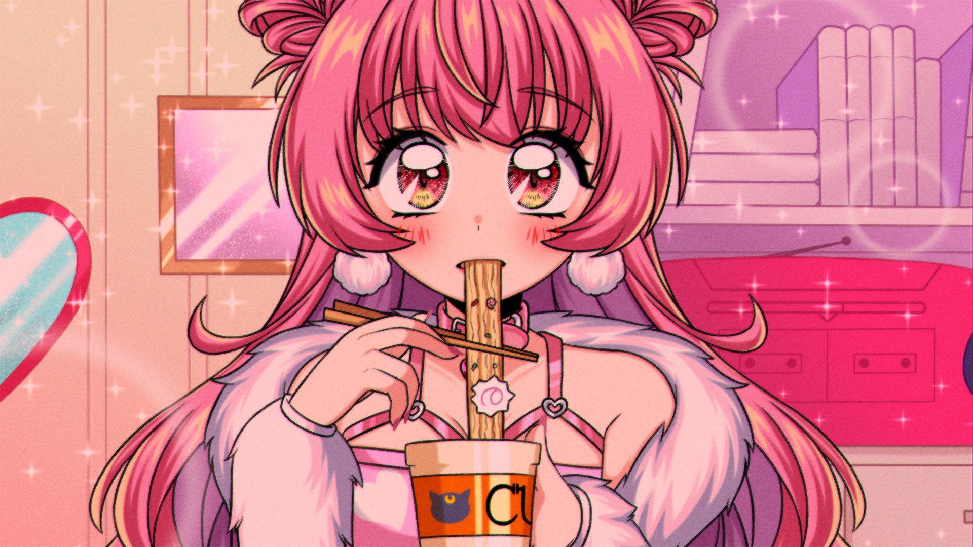 BabyPinkVT Offline Background