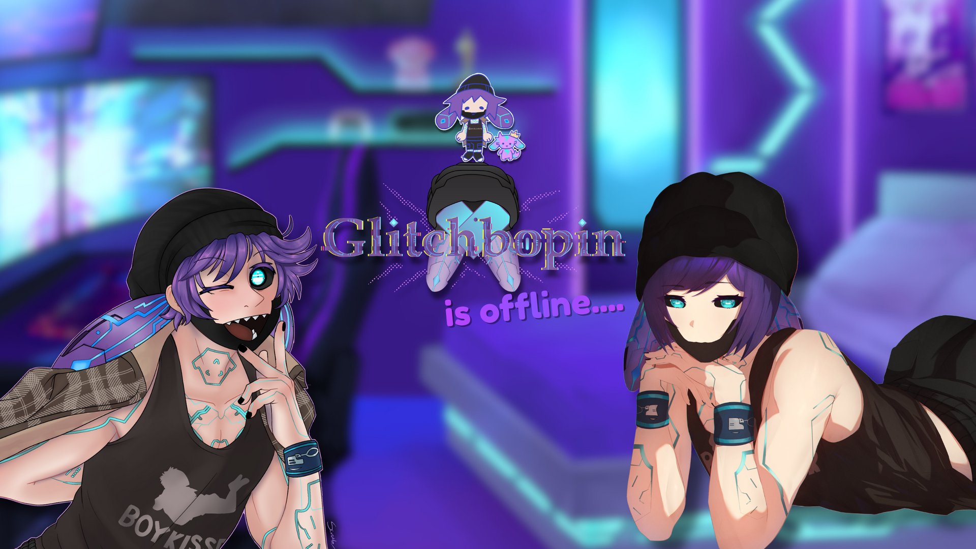 Glitchbopin Offline Background