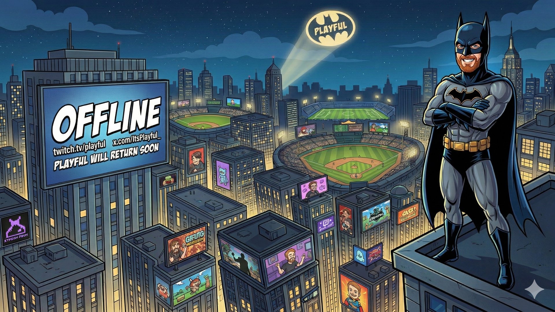 Playful Offline Background