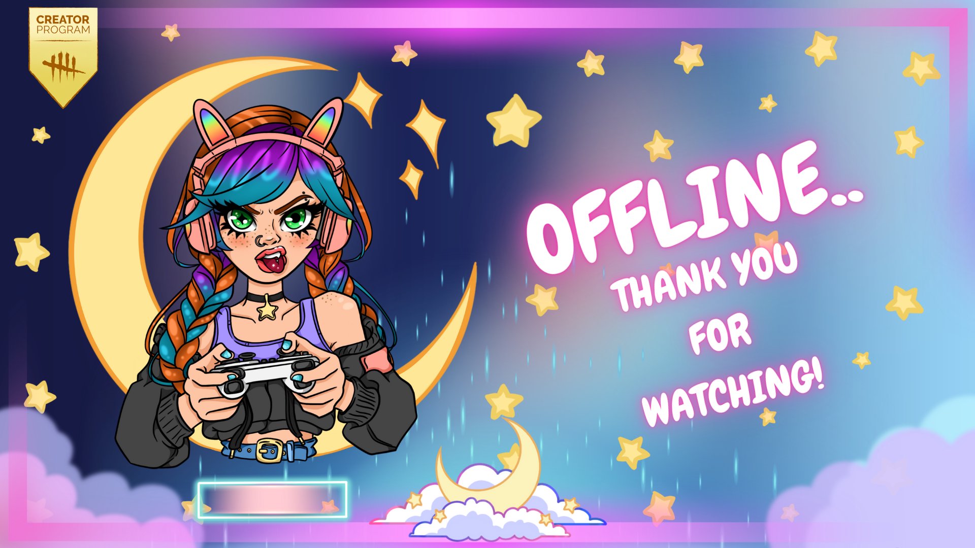LushiiMoon Offline Background