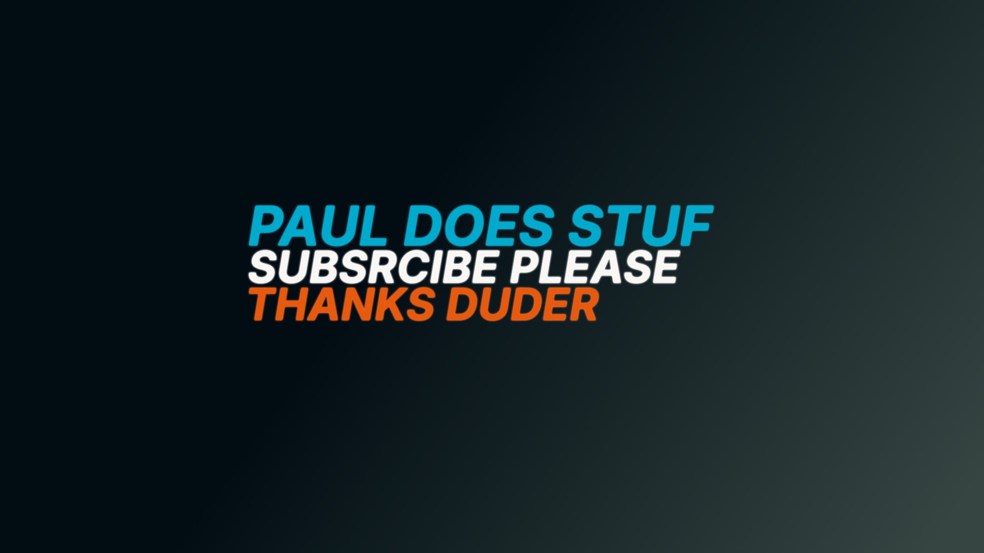 PaulDoesStuf Offline Background