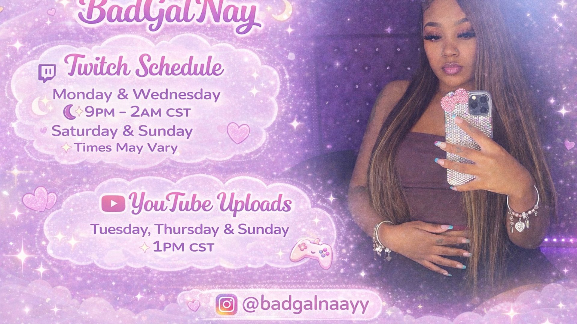 BadGalNay Offline Background